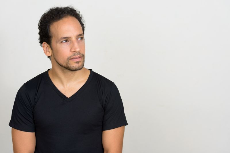 hispanic man with criminal conviction